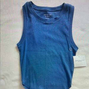 American Eagle Outfitters Blue Women's Tank Top